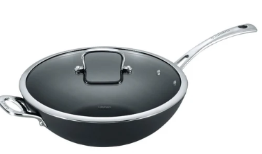 Cuisinart Chefs iA+ Hard Anodised Induction Wok - 32cm
